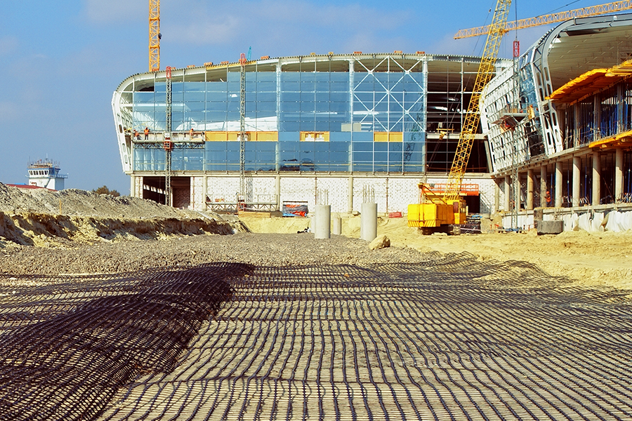 airport construction outdoors