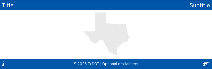 header-and-footer Header and footer template for map guidelines