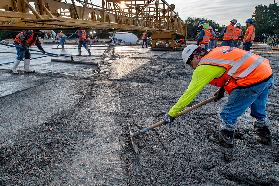 bridge concrete construction