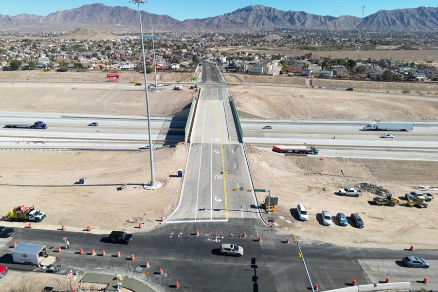 I-10 interchange in El Paso.