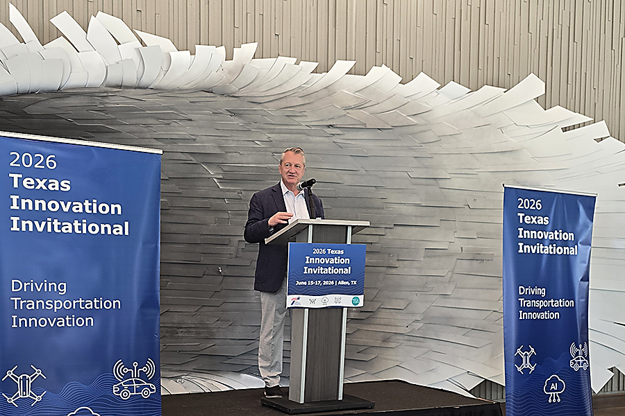 Darran Anderson, Senior Director of Strategy and Innovation providing open remarks during the 2026 Texas Innovation Invitational in Allen, Texas June 15-17, 2026.