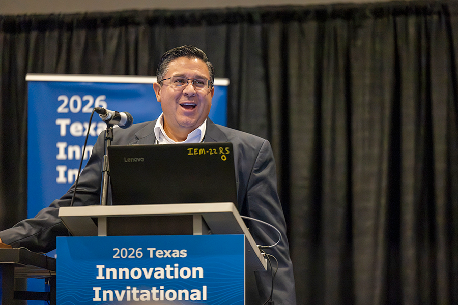 Zeke Reyna speaking at the 2026 Texas Innovation Invitational in Allen, Texas June 15-17, 2026.