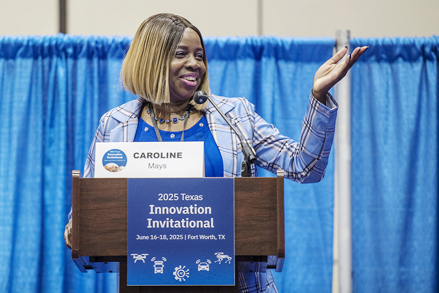 Caroline Mays, TxDOT Senior Director of Planning and Modal Programs, at the 2025 Texas Innovation Invitational in Fort Worth, Texas, June 16-18, 2025.