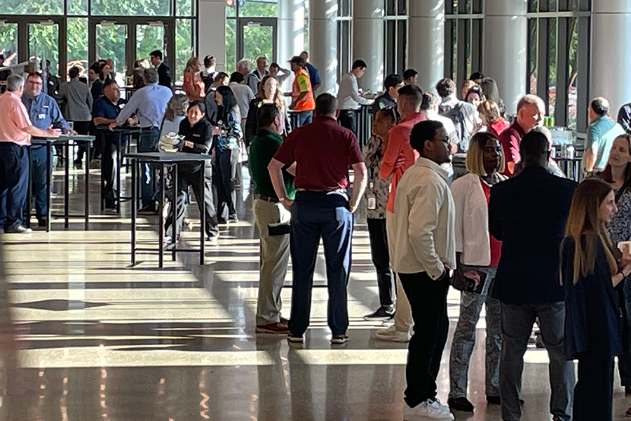 A crowd of visitors at the Texas Innovation Invitational on June 15-17, 2026, in Allen, Texas. 