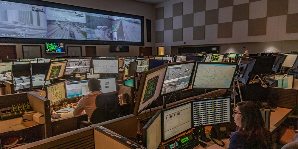 Sala de control de Houston TranStar