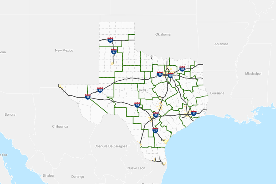 statewide planning map