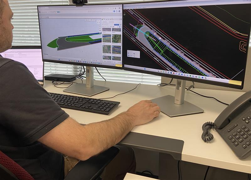 Tools and technology used to design and deliver highway projects have changed a lot over the years.
