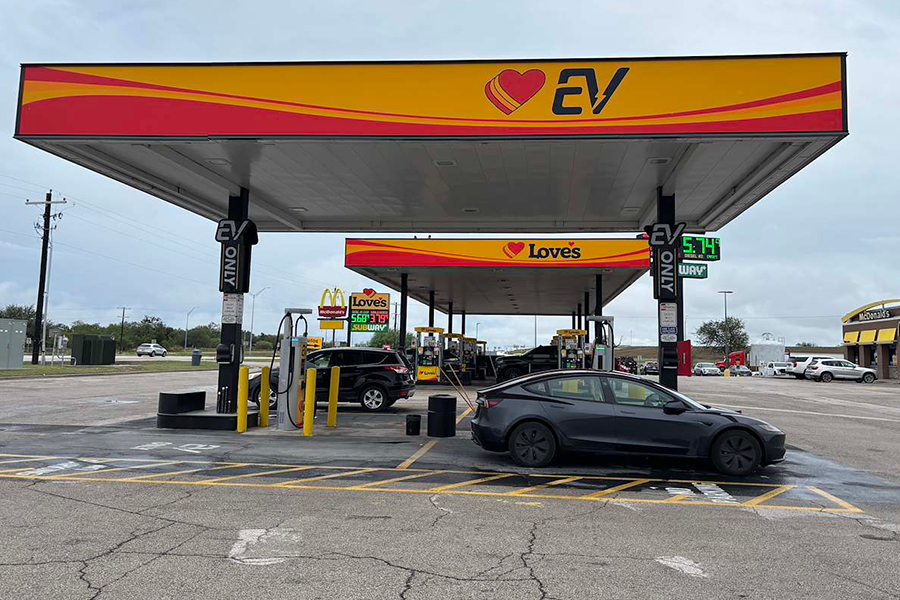 TxDOT is opening dozens of electric vehicle charging stations across the state.