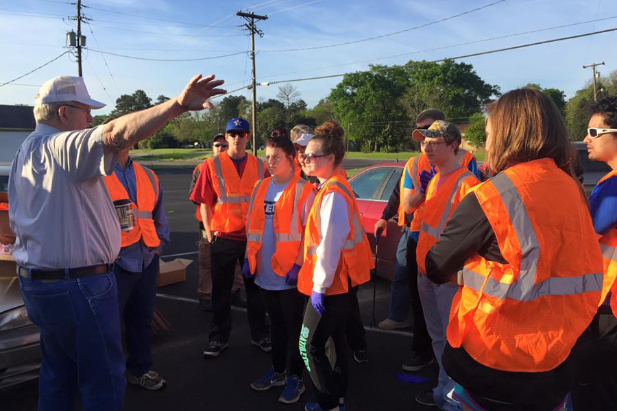 Adopt a Highway volunteers