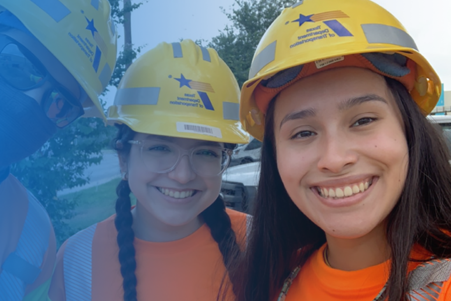 three txdot employee selfie