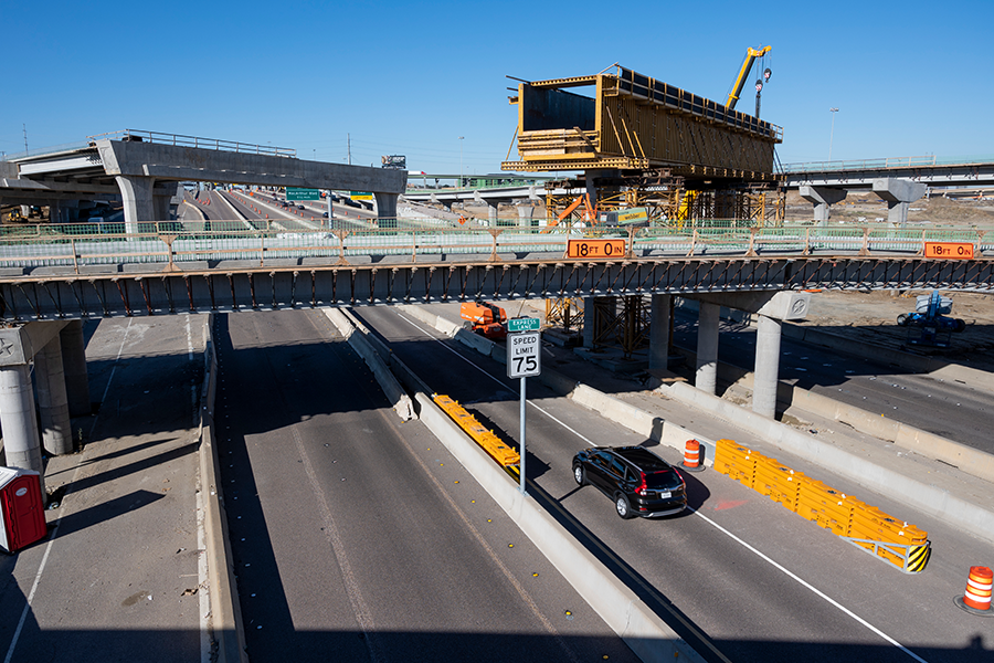 Highway in mid construction