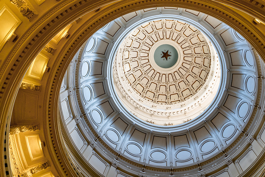 Texas capitol dome