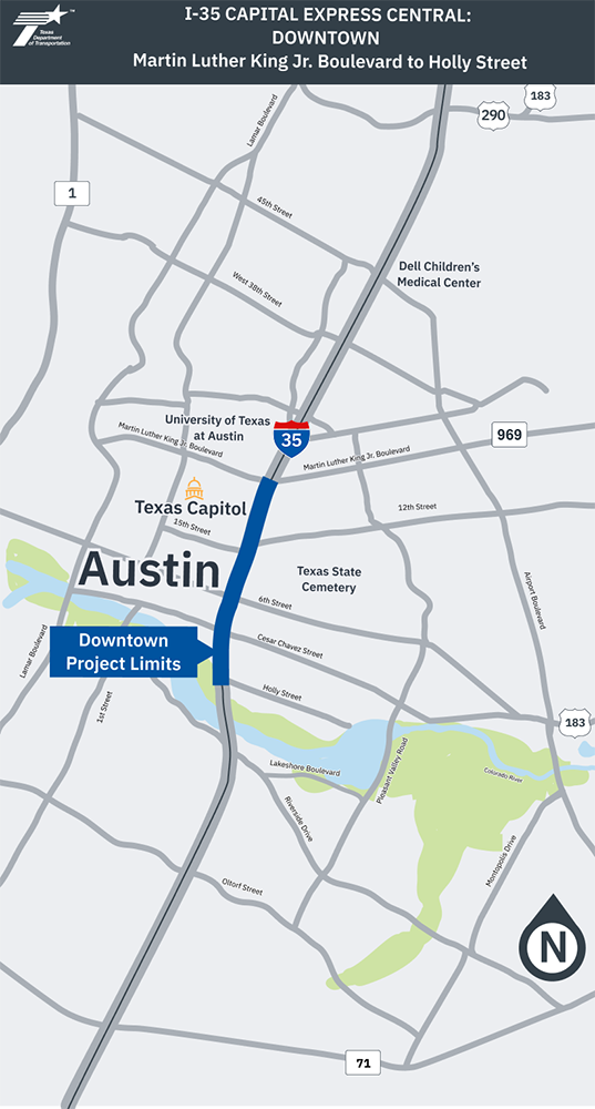 CaptialEx Central Downtown Map