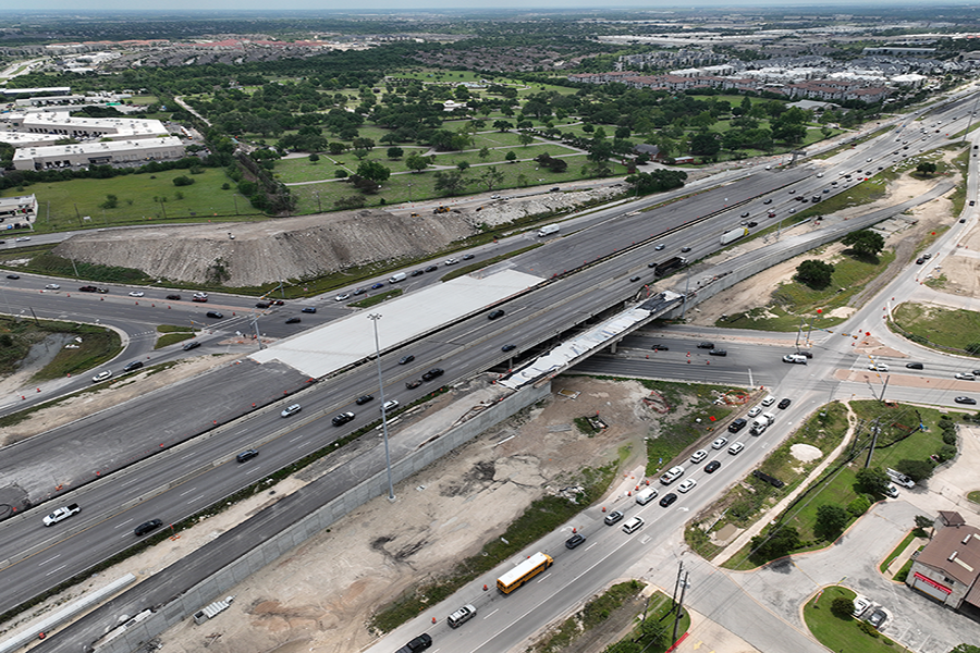 I-35 at Wells Branch Parkway, May 2026