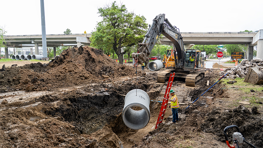 Storm Sewer Installation-St. Emanuel at Pierce St