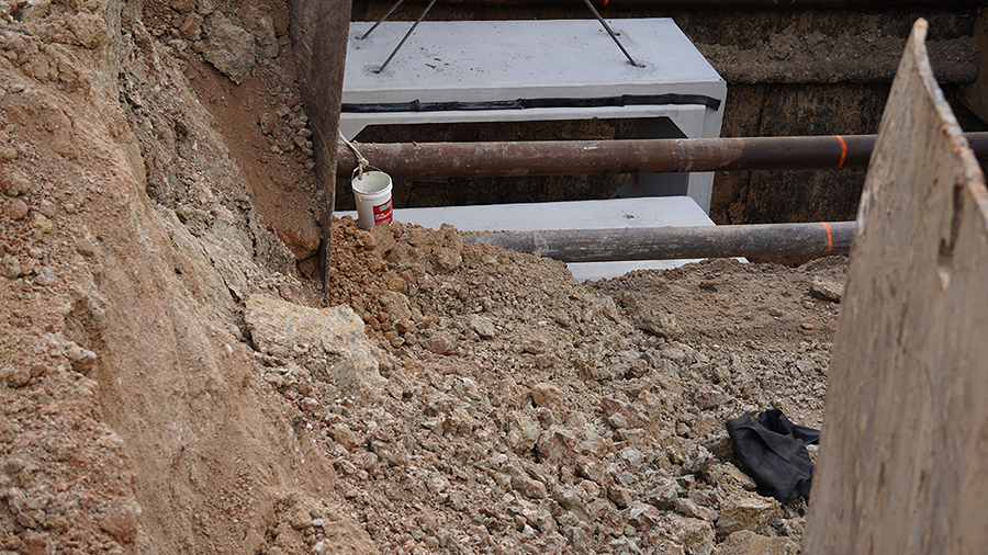 Segment 3B-1 November 2025 12 x 6 Storm Sewer Box Installation 4