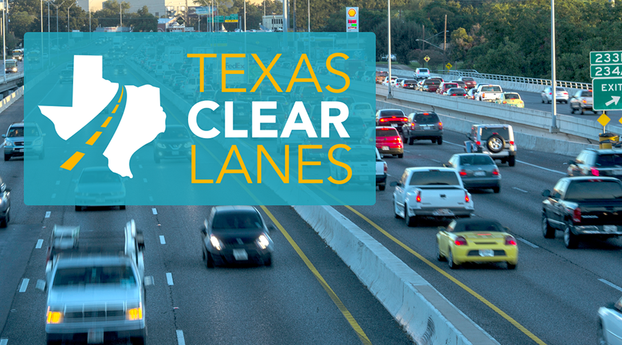 Texas Clear Lanes banner