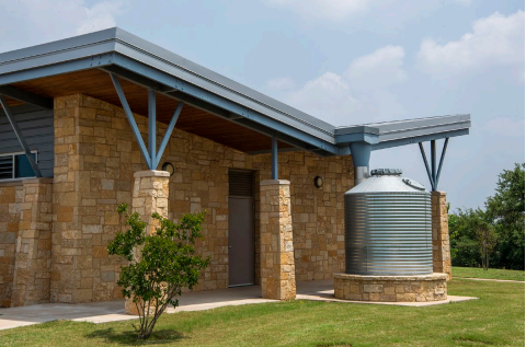 Rainwater Harvesting Cistern, Eastland County Safety Rest Area